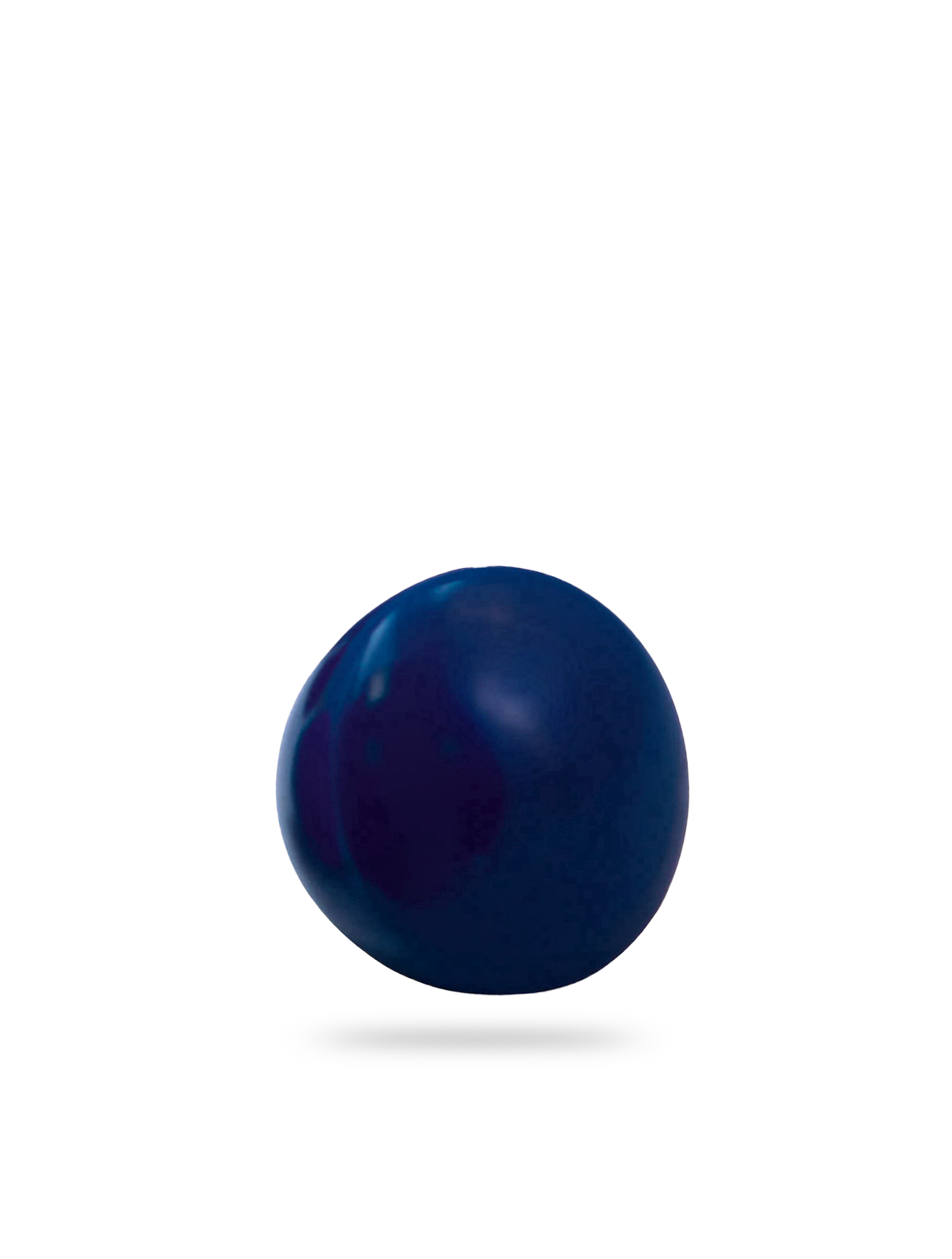 Holzknauf blau