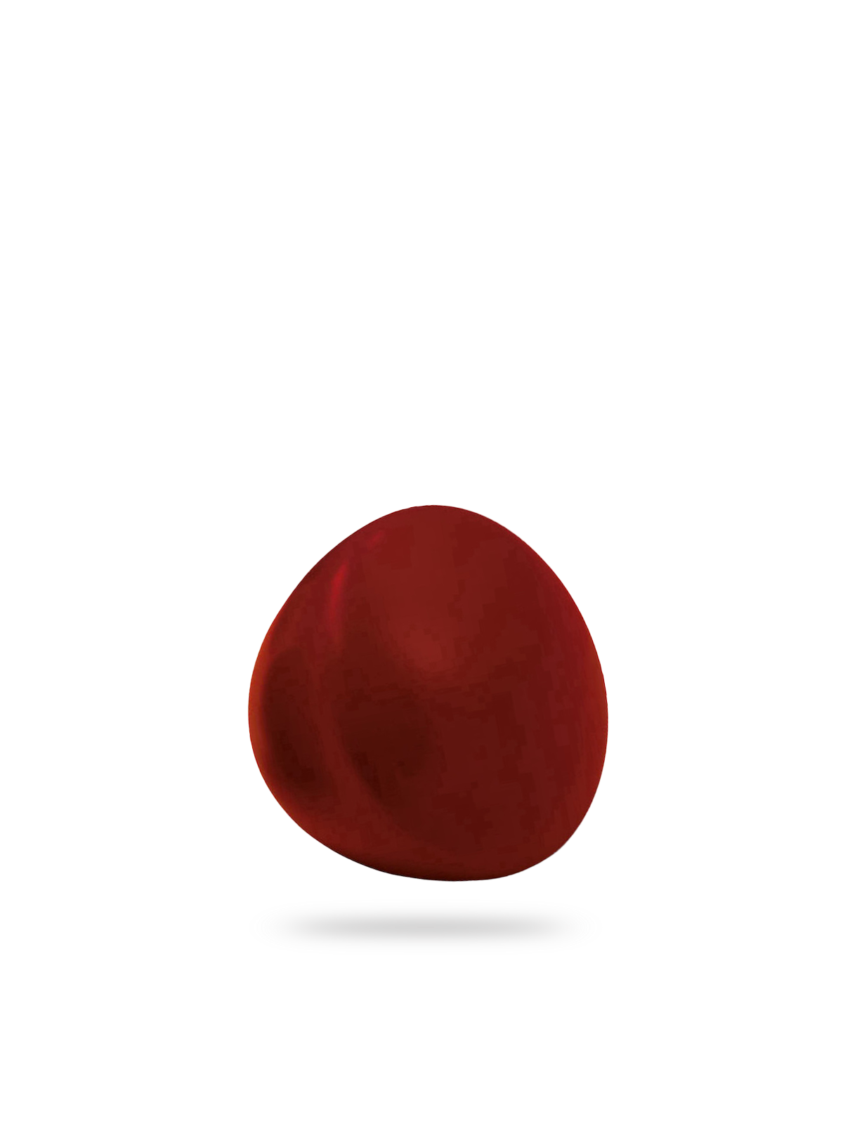 Holzknauf weinrot