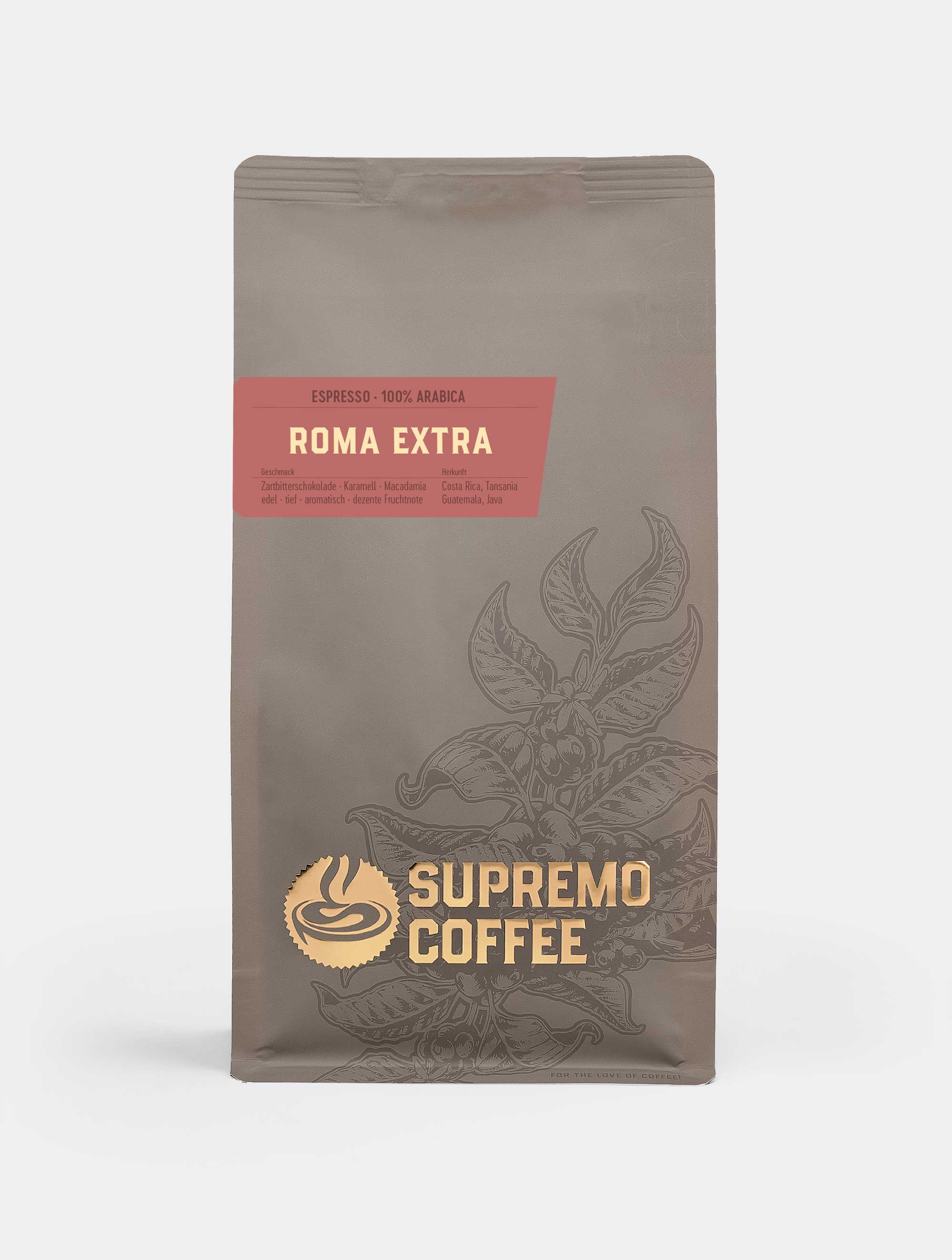 Roma Extra, Espresso 100% Arabica | supremo.mom